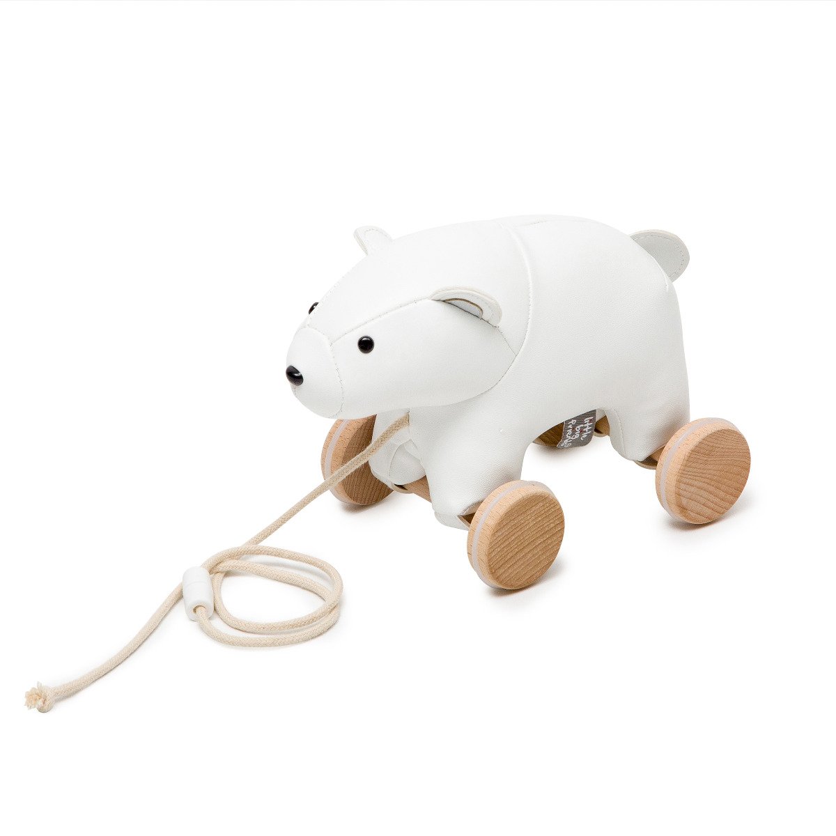 Pull Along Toy - Nathan the Polar Bear