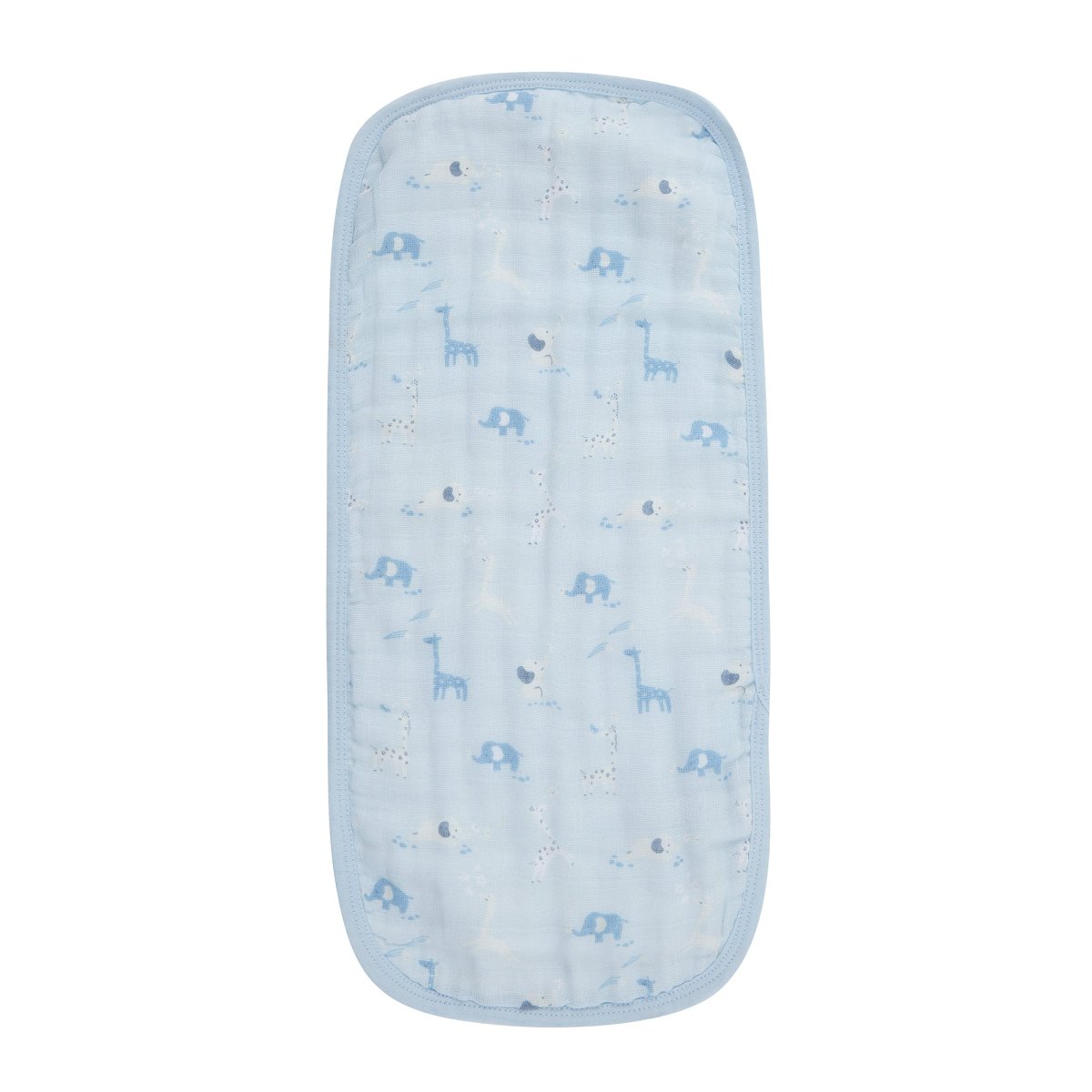Muslin Burp Cloth 3 Pack - Blue