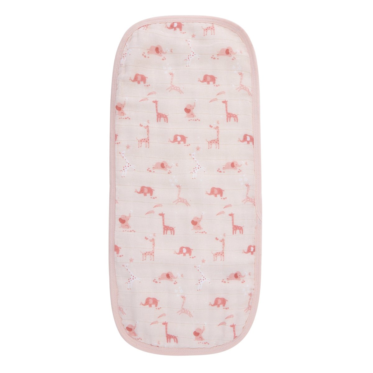 Muslin Burp Cloth 3 Pack - Pink