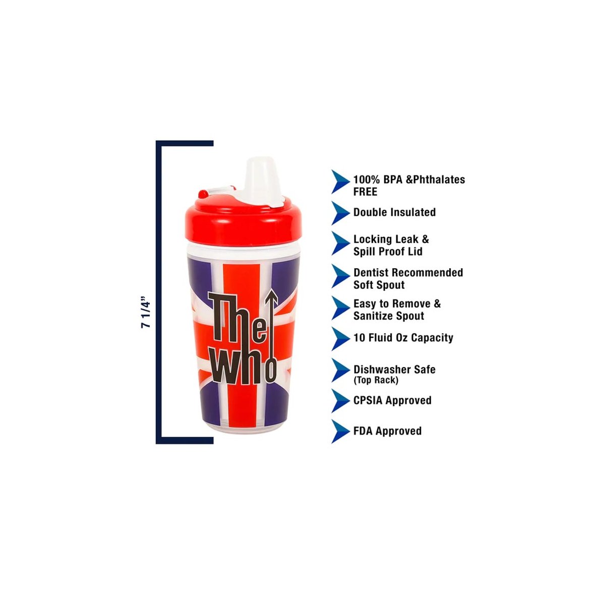 Sippy Cup - The Who Union Jack