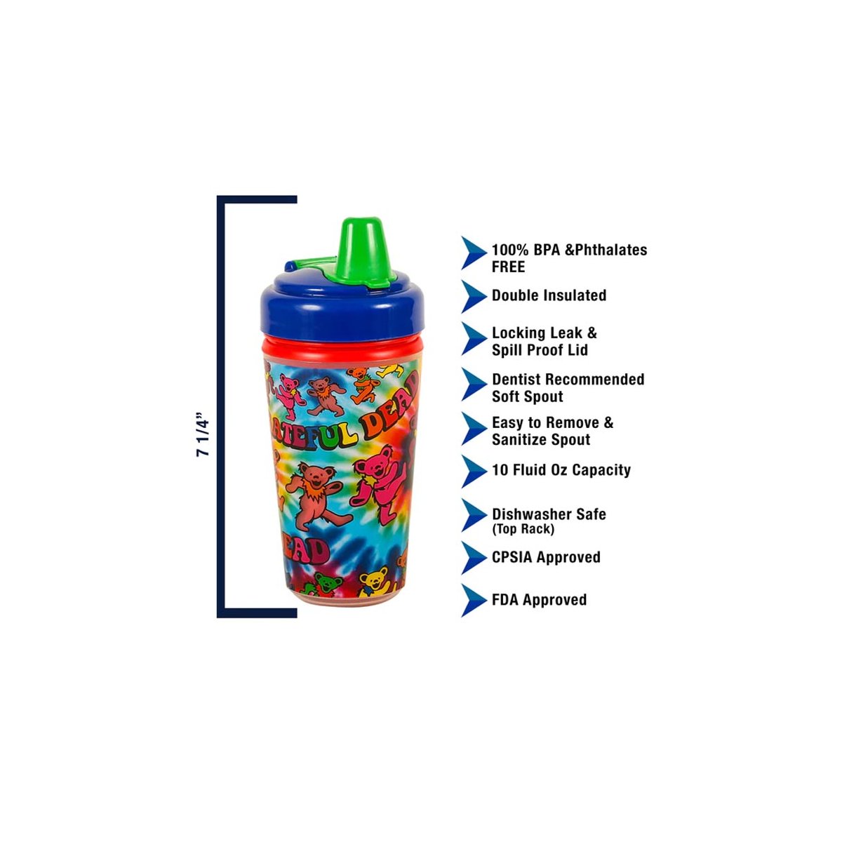 Sippy Cup - Grateful Dead Dancing Bear