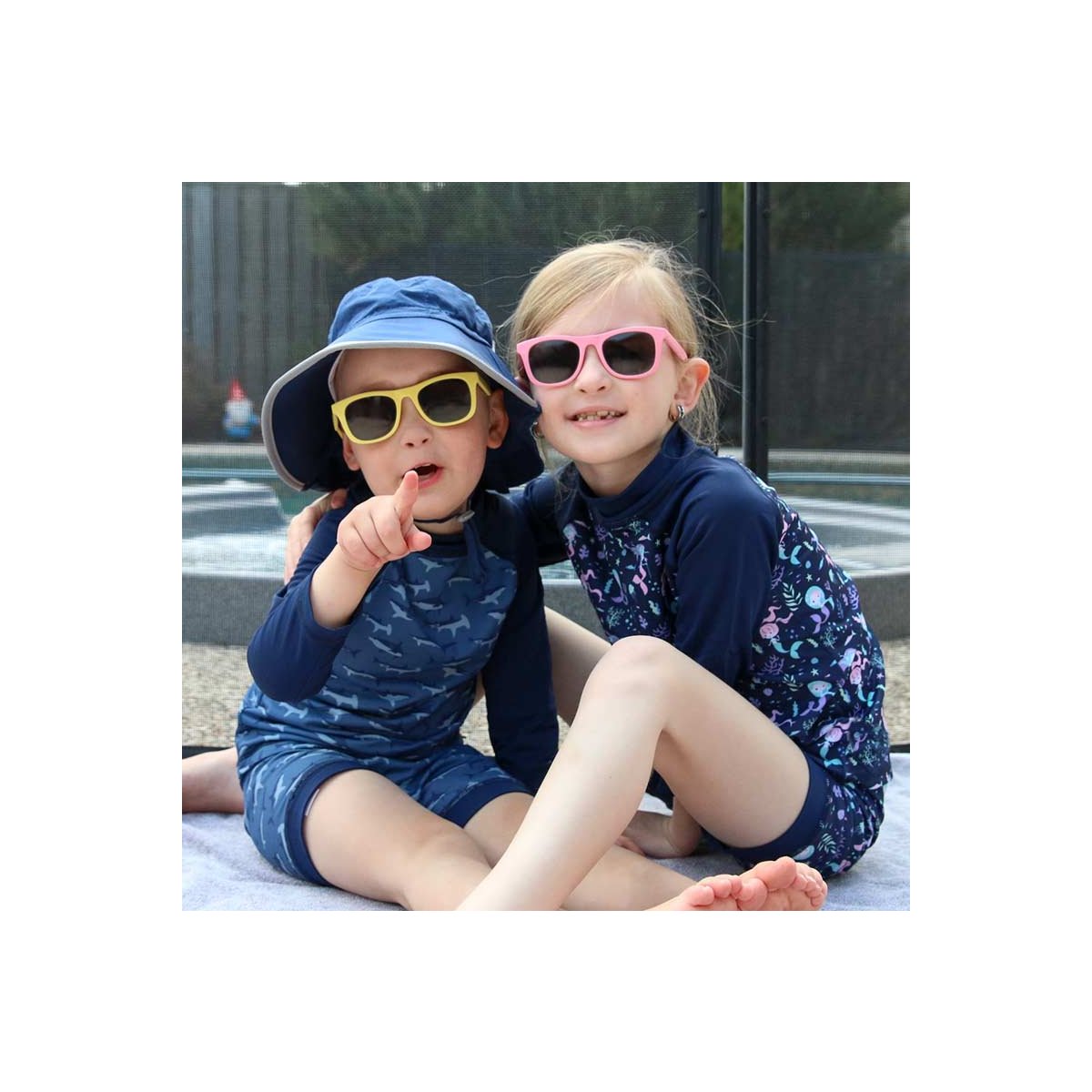 Urban Xplorer Sunglasses Classic Black Lenses - Lemonade