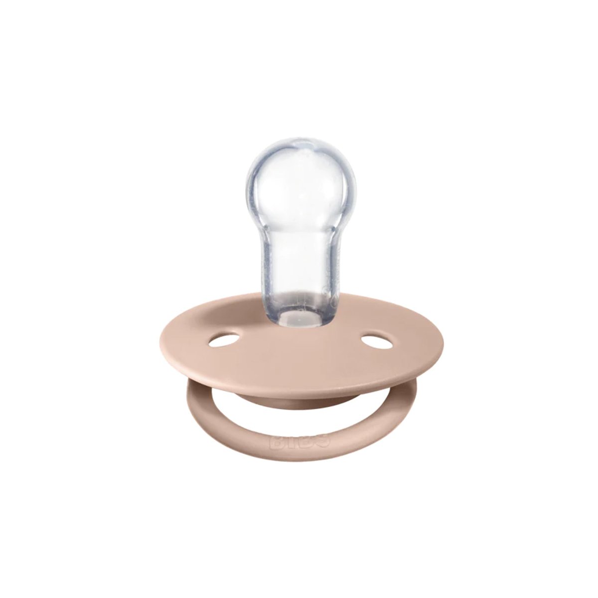 De Lux Silicone Pacifier One Size 2 Pack - Blush