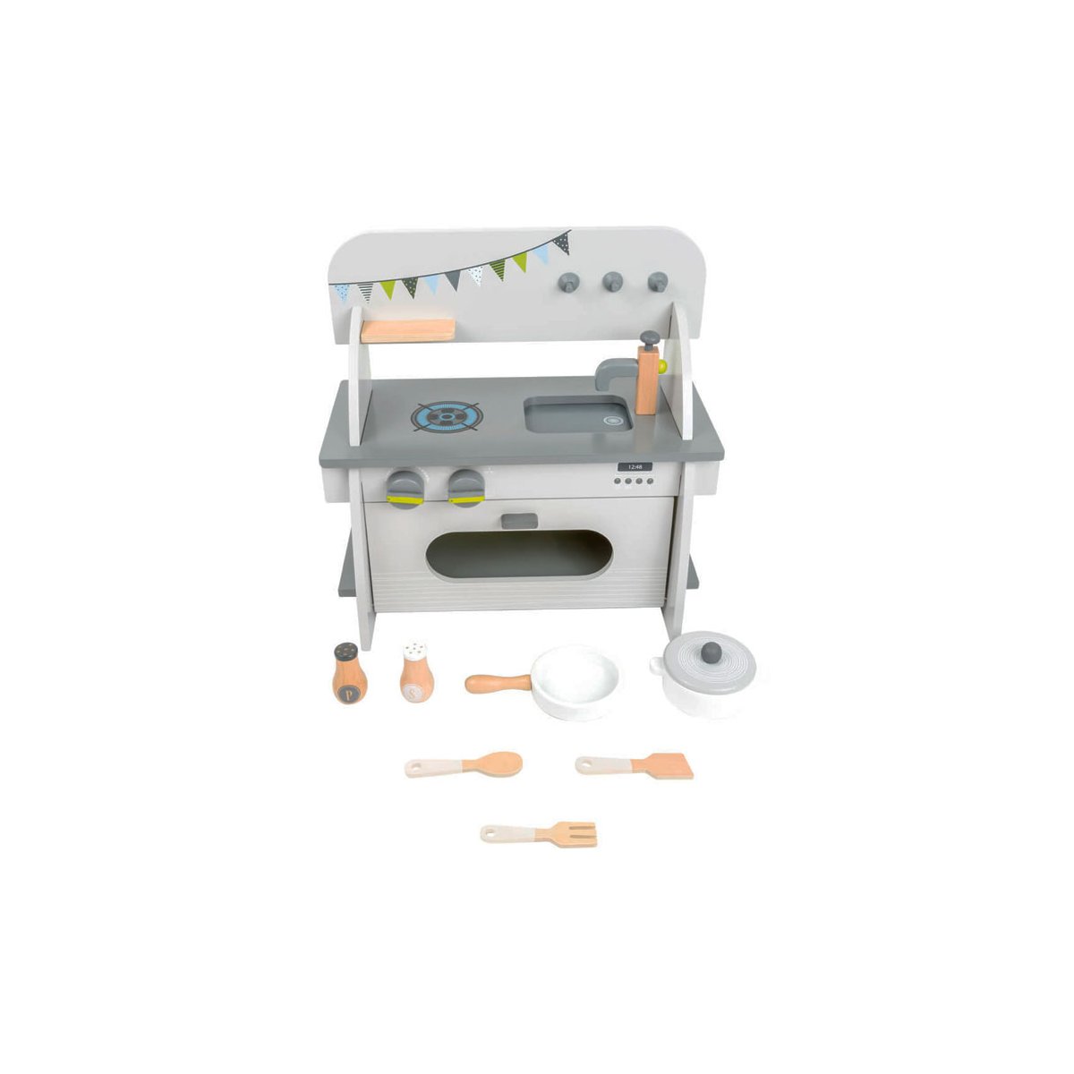 Compact Play Kitchen Playset