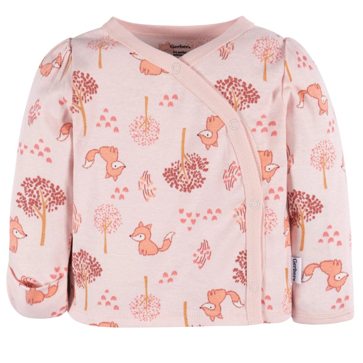 3 Piece Side Snap Sets - Dandelions 0-3m