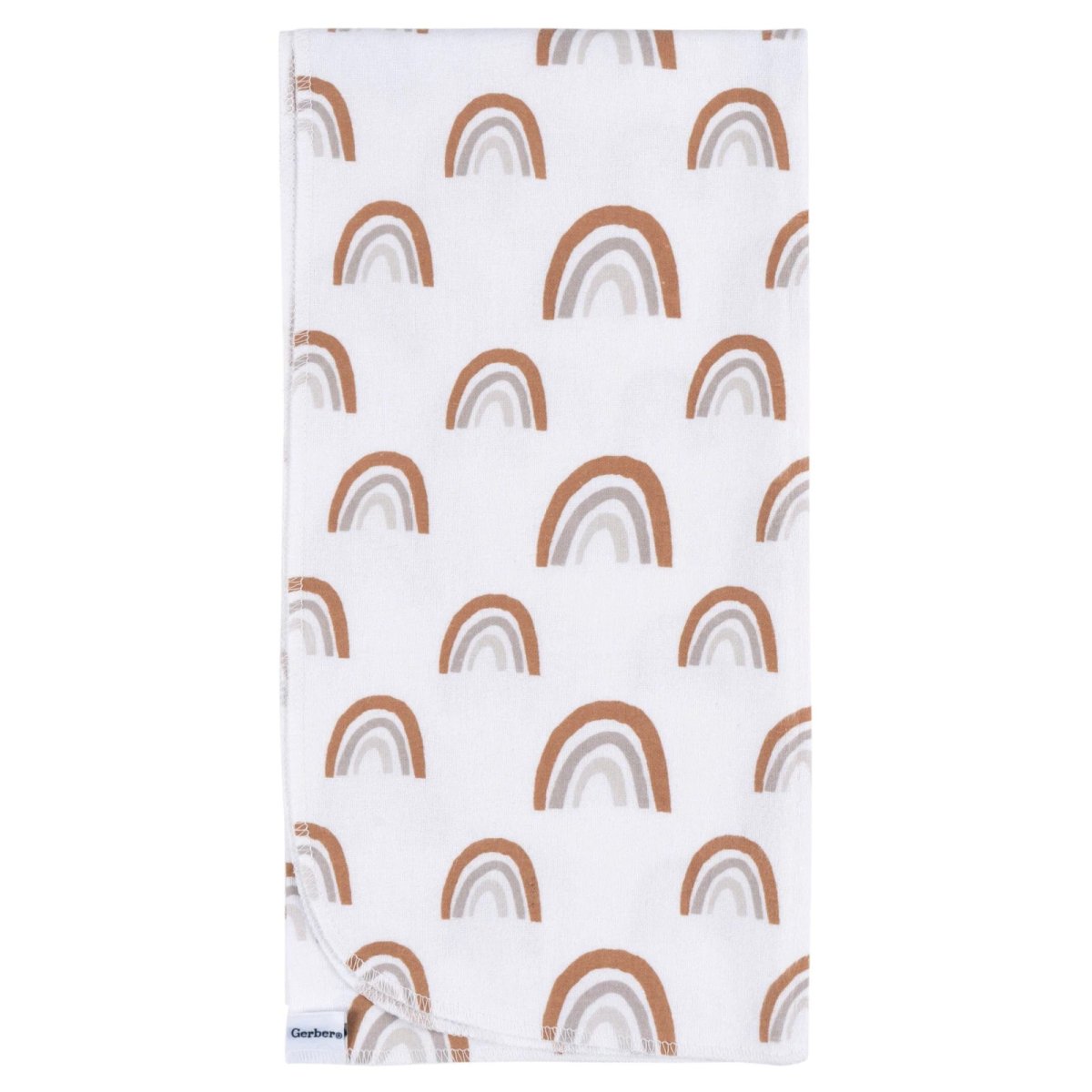 4-Pack Flannel Receiving Blanket - Boho Rainbow