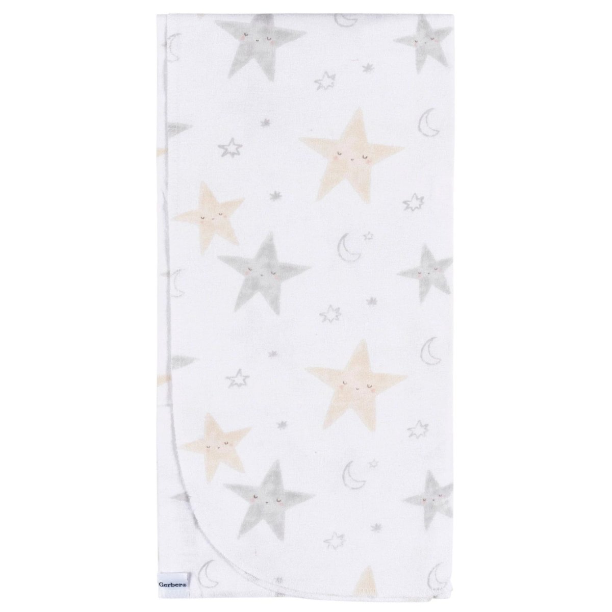 4-Pack Flannel Receiving Blanket - Celestial