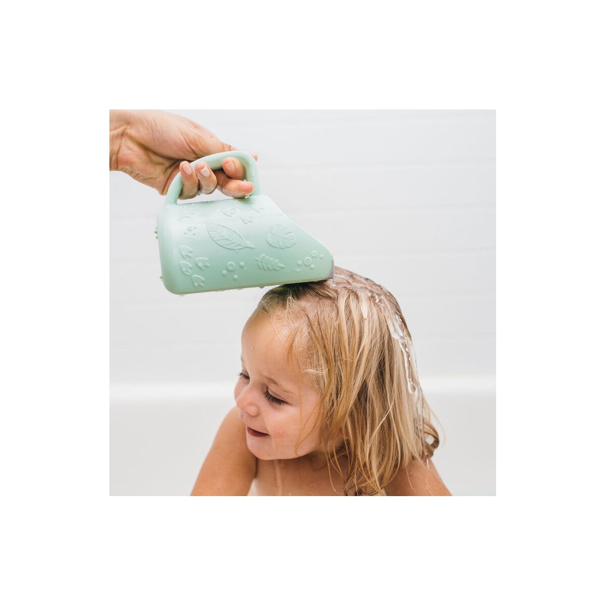 Pour Bath Rinse Cup - Dino