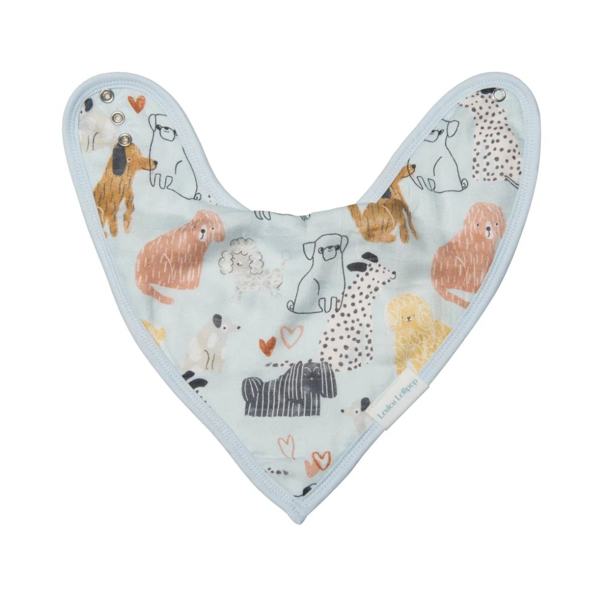 Bandana Bib 2 Pack - Honey Puppies
