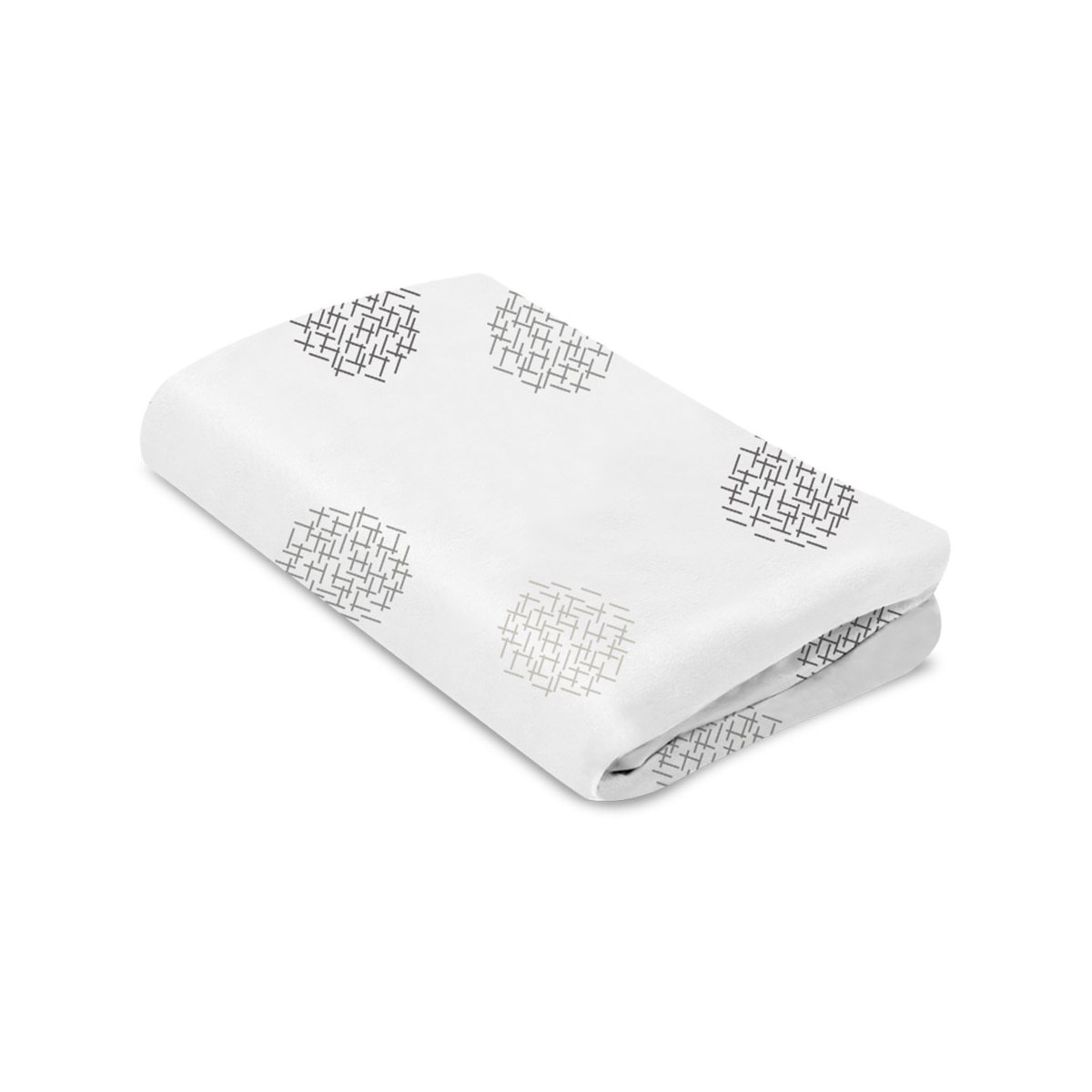 Mamaroo Sleep Sheet - White/Crosshatch