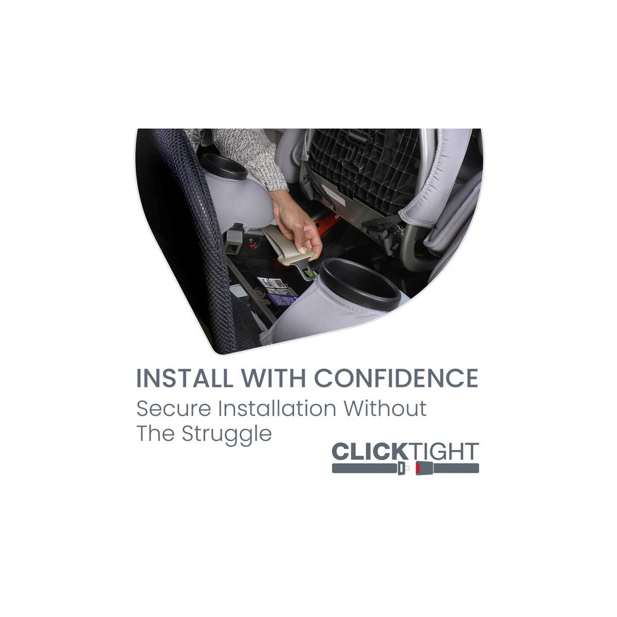 One4Life Clicktight - Glacier Graphite Safewash