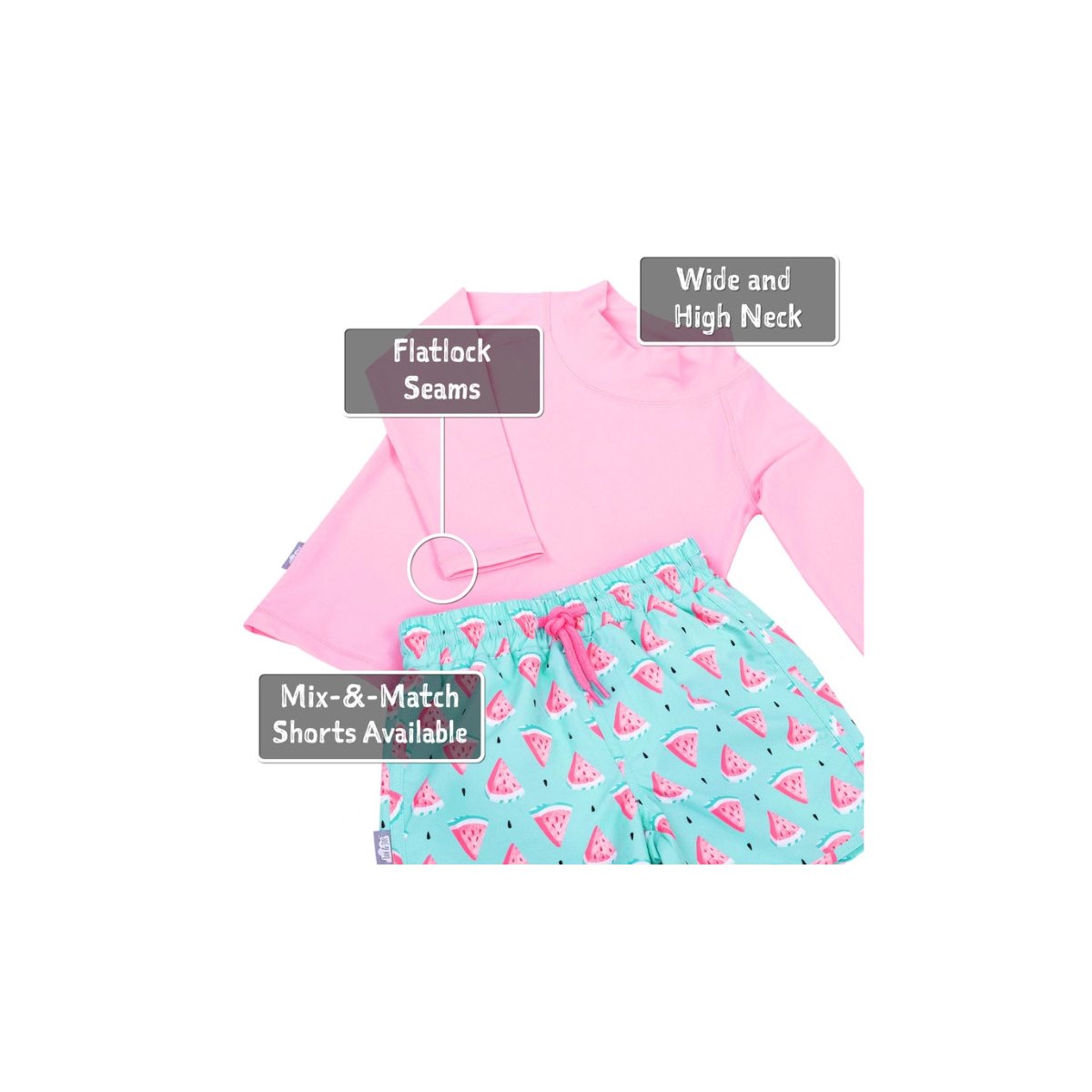 Long Sleeve UV Top - Pink