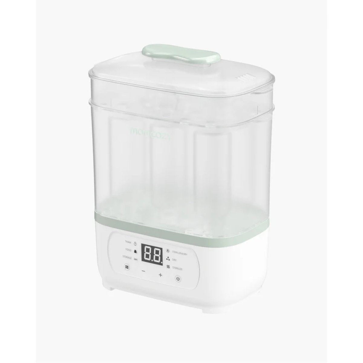 8-in-1 Baby Bottle Steam Sterilizer - White