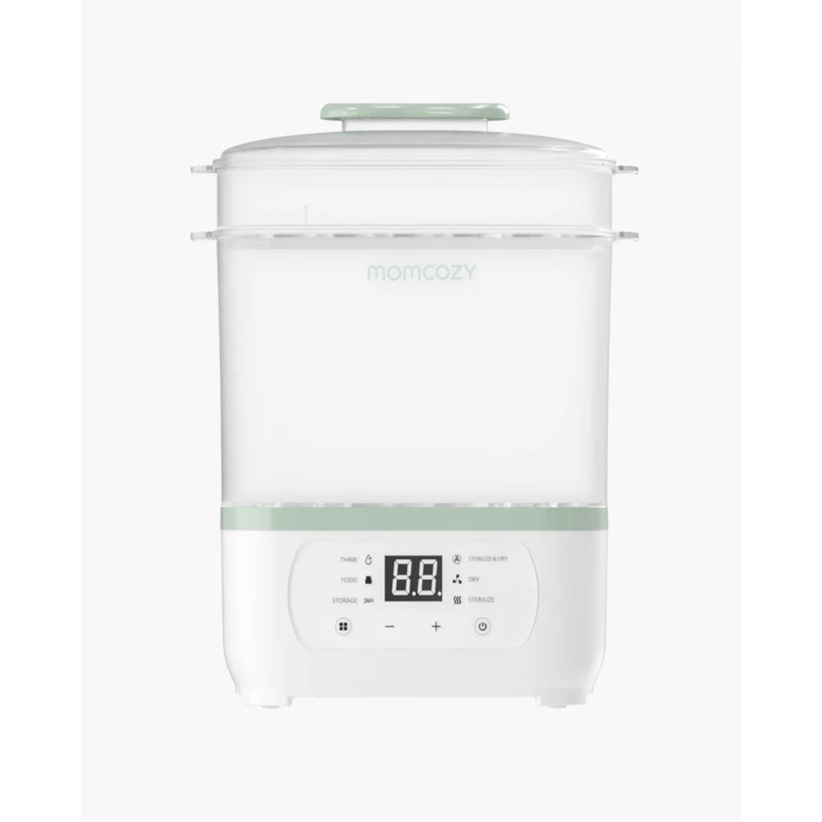 8-in-1 Baby Bottle Steam Sterilizer - White