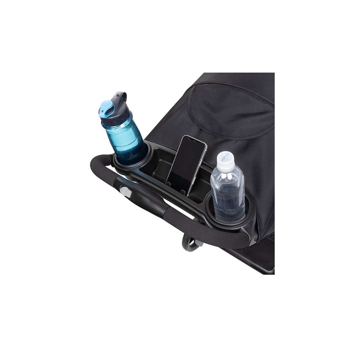 Sit N Stand Double Stroller - Dash Black