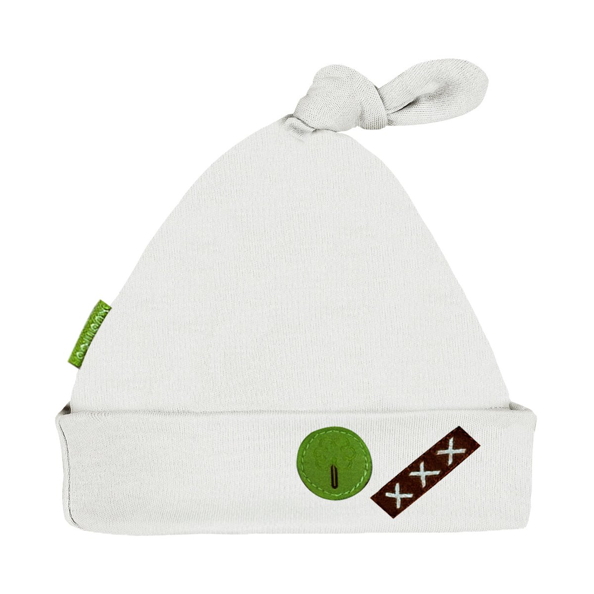 Kushies New Baby Hat - White Preemie