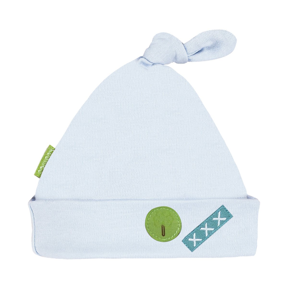 Kushies New Baby Hat - Blue Preemie