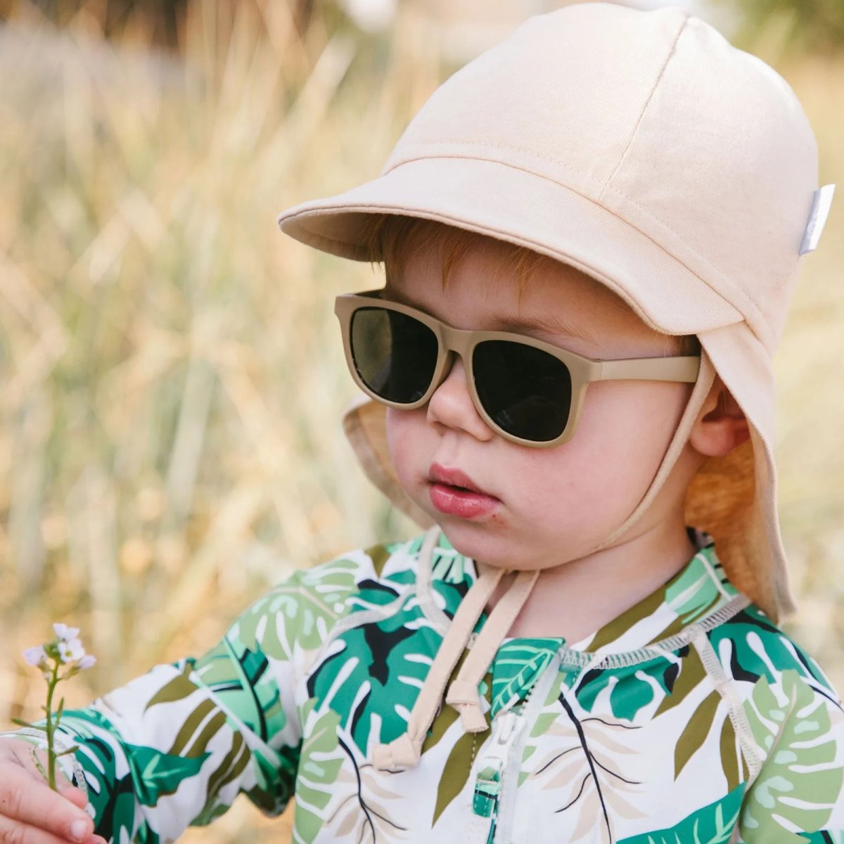 Sun Soft Baby Cap - Oat