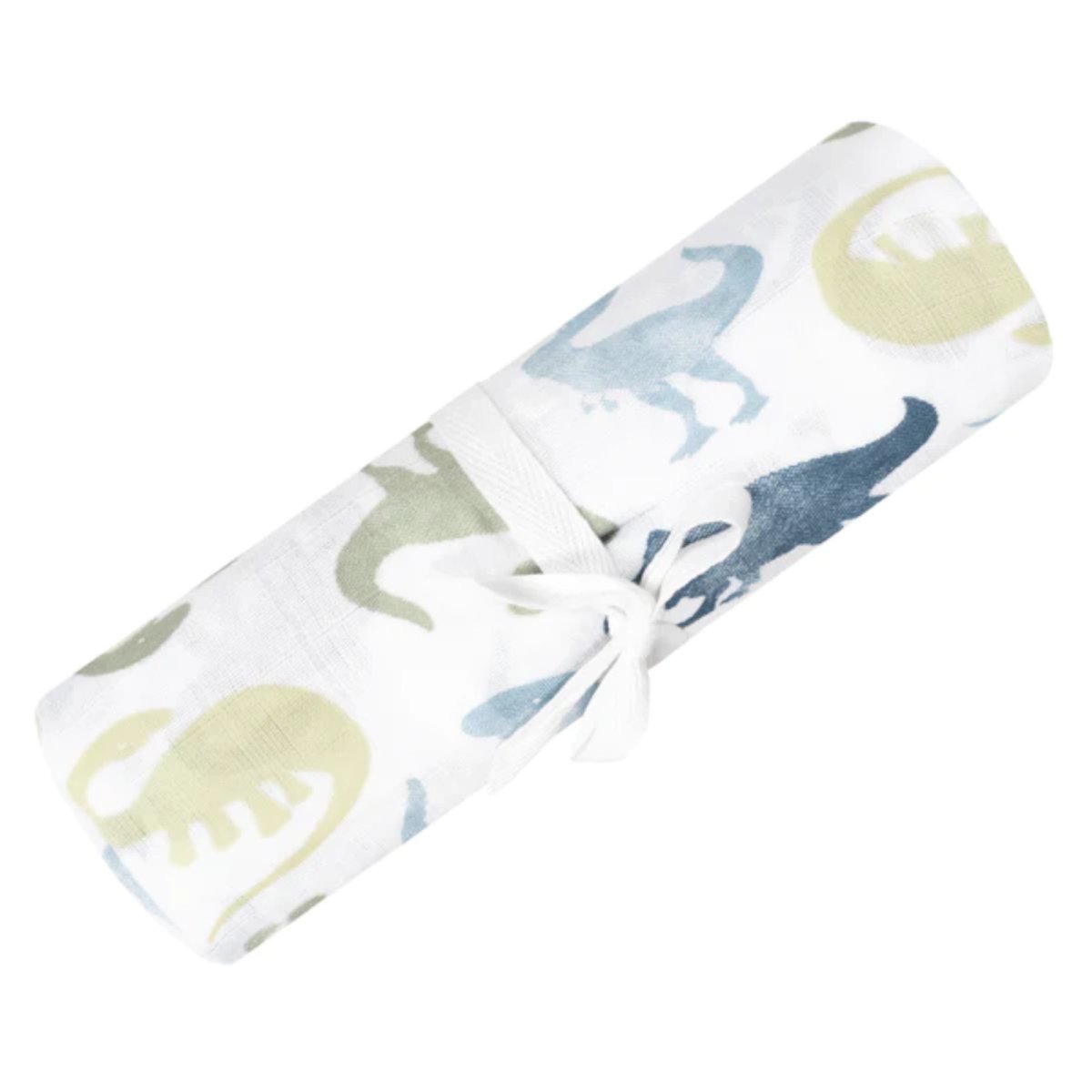 Cotton Muslin Blankets 48x48 - Brachiosaurus