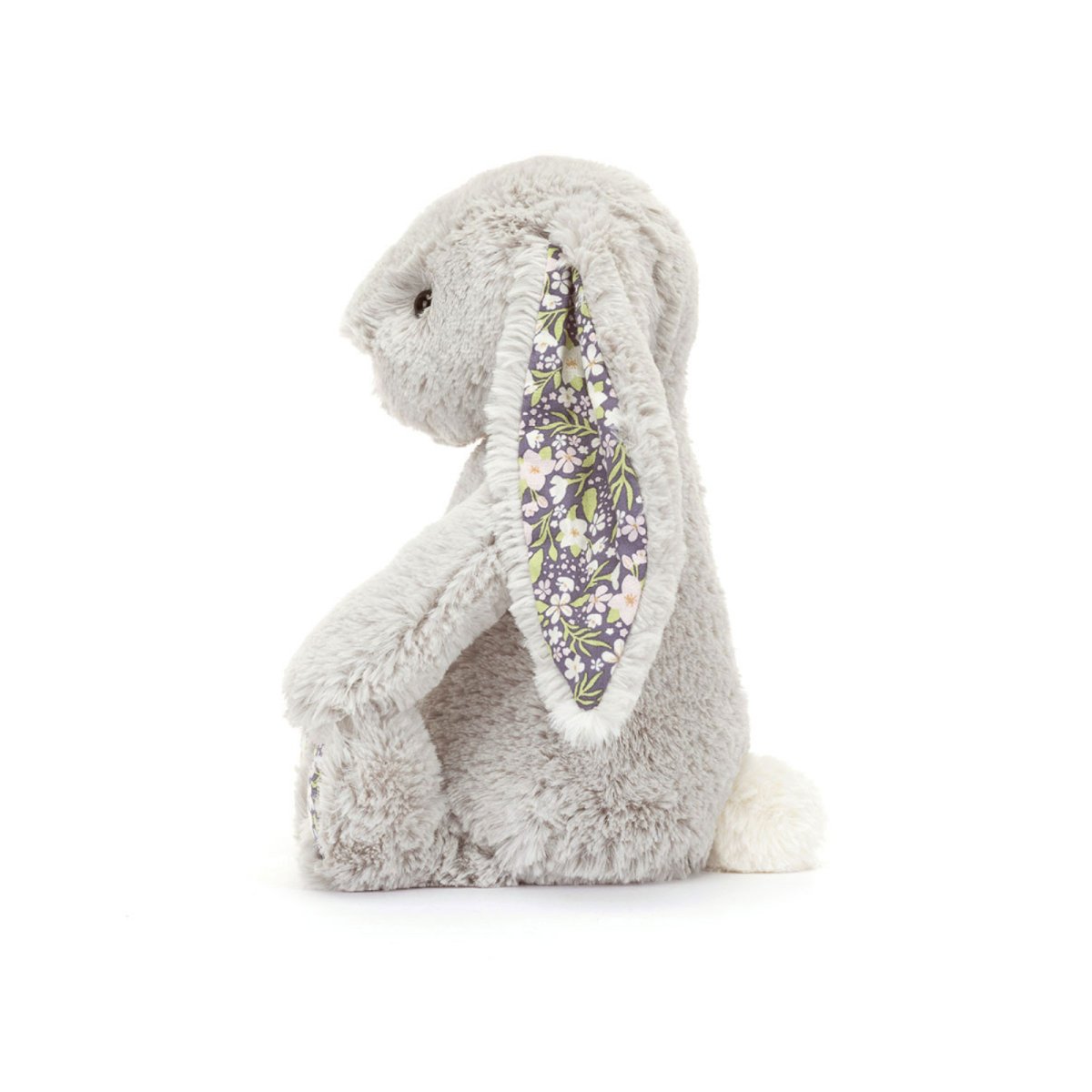 Grey Bunny Original - Floral Ears