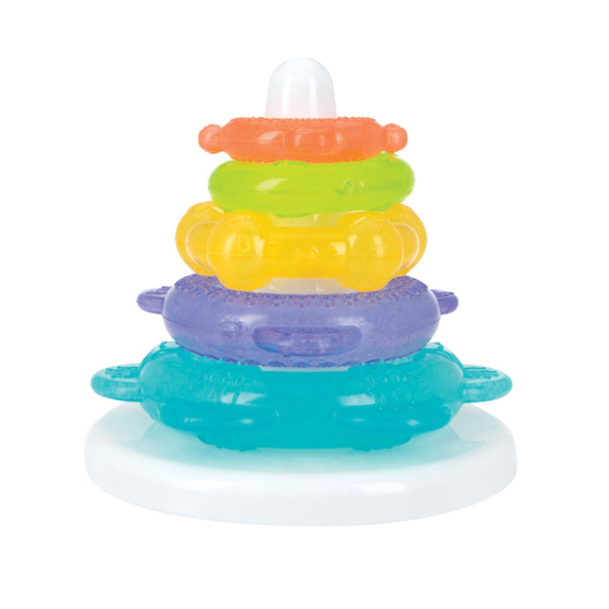 IcyBite Ocean Rings Teething and Stacking Toy