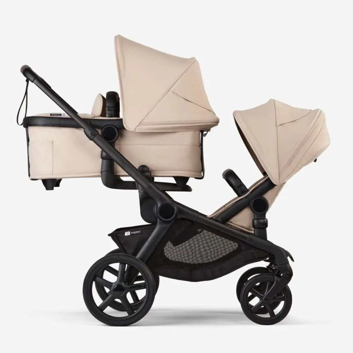 Kangaroo Sibling Seat Black/Desert Taupe