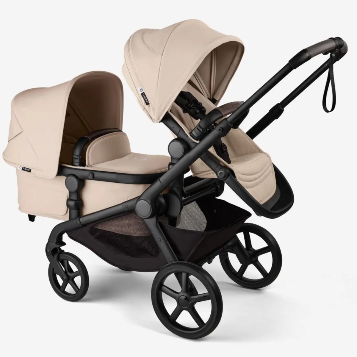 Kangaroo Sibling Seat Black/Desert Taupe