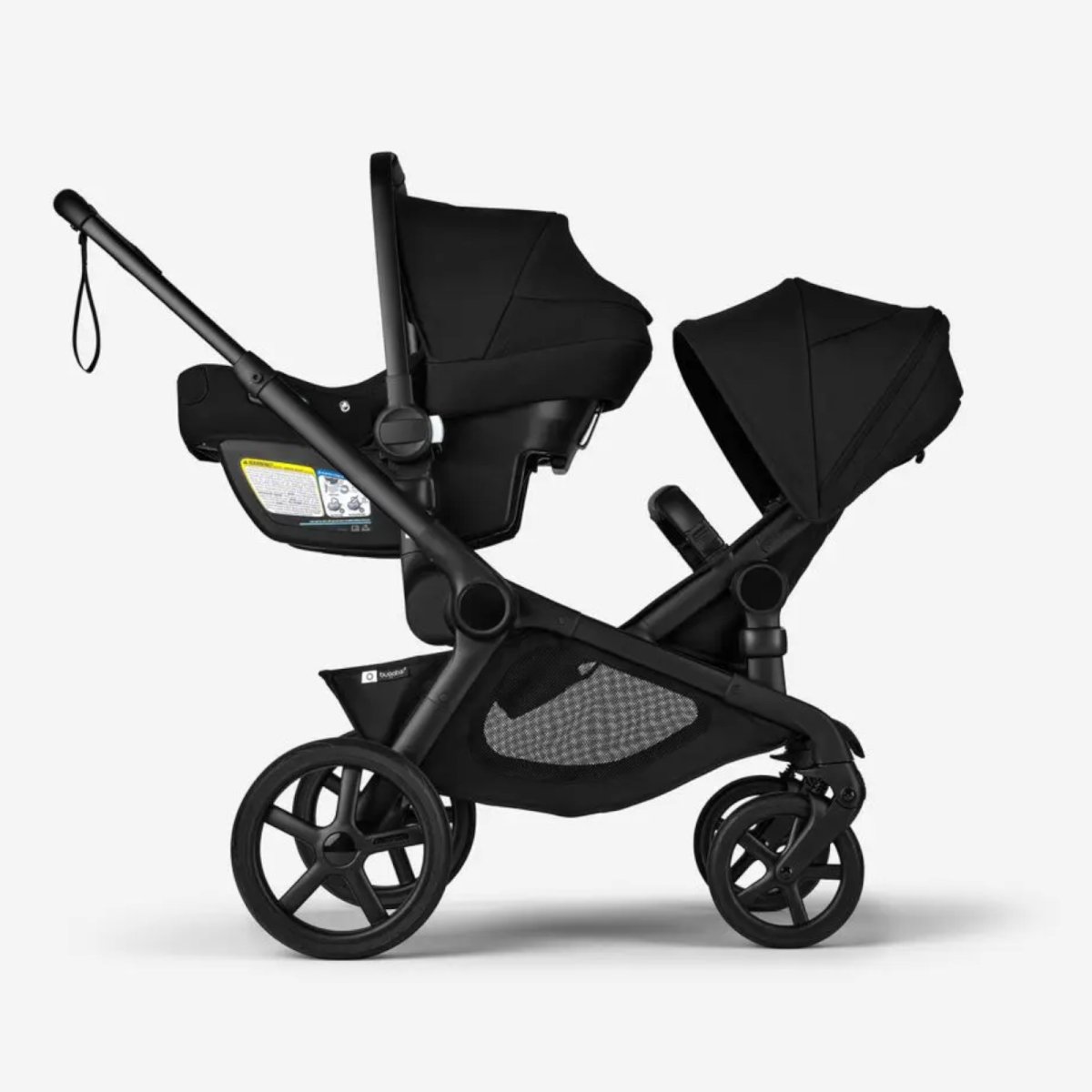 Kangaroo Sibling Seat Black/Midnight Black