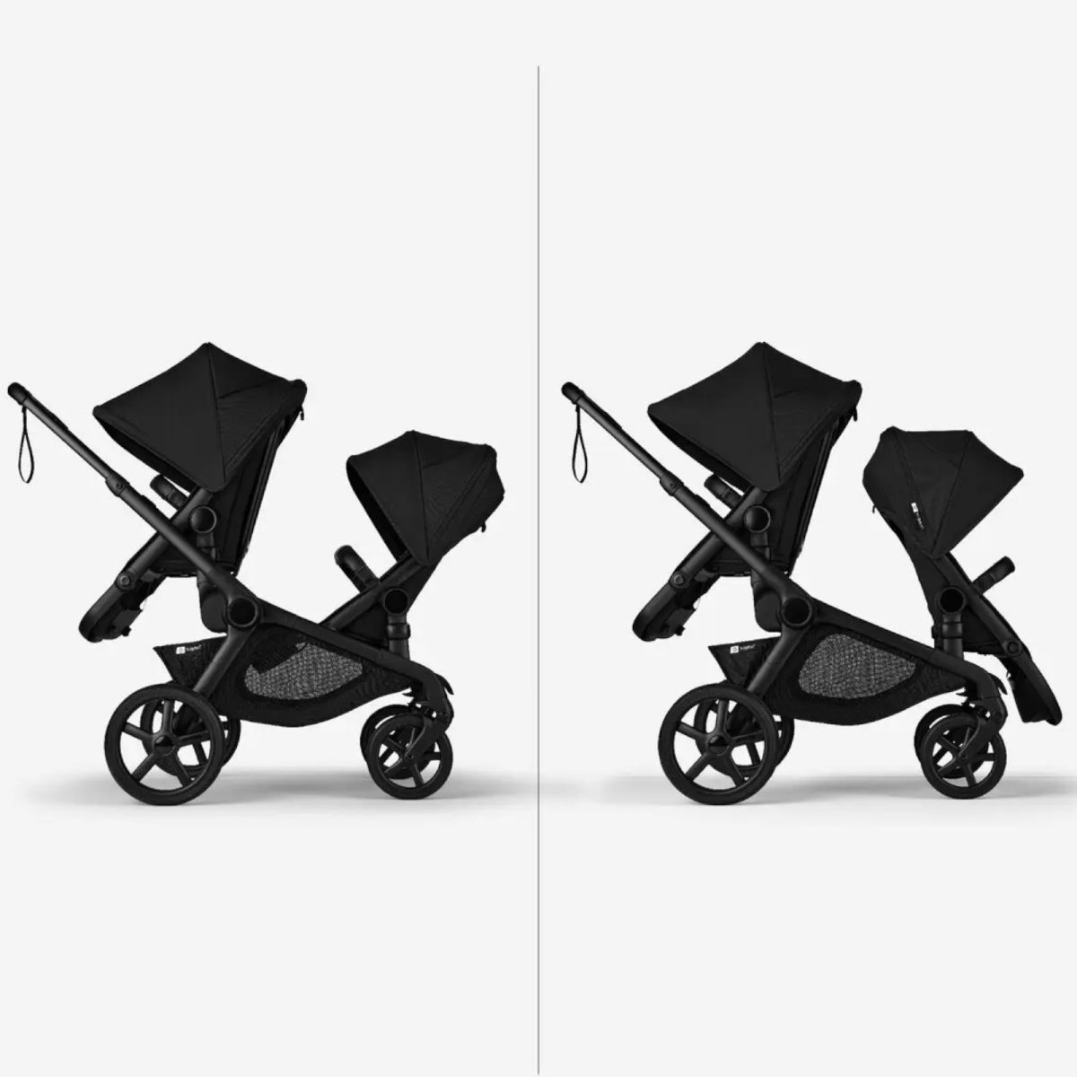 Kangaroo Sibling Seat Black/Midnight Black