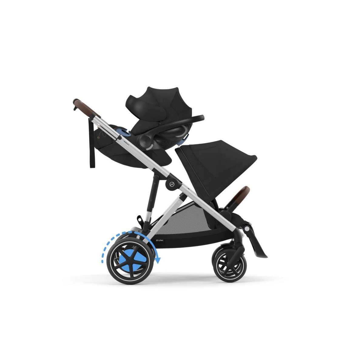 eGazelle S - Silver / Moon Black - OPEN BOX