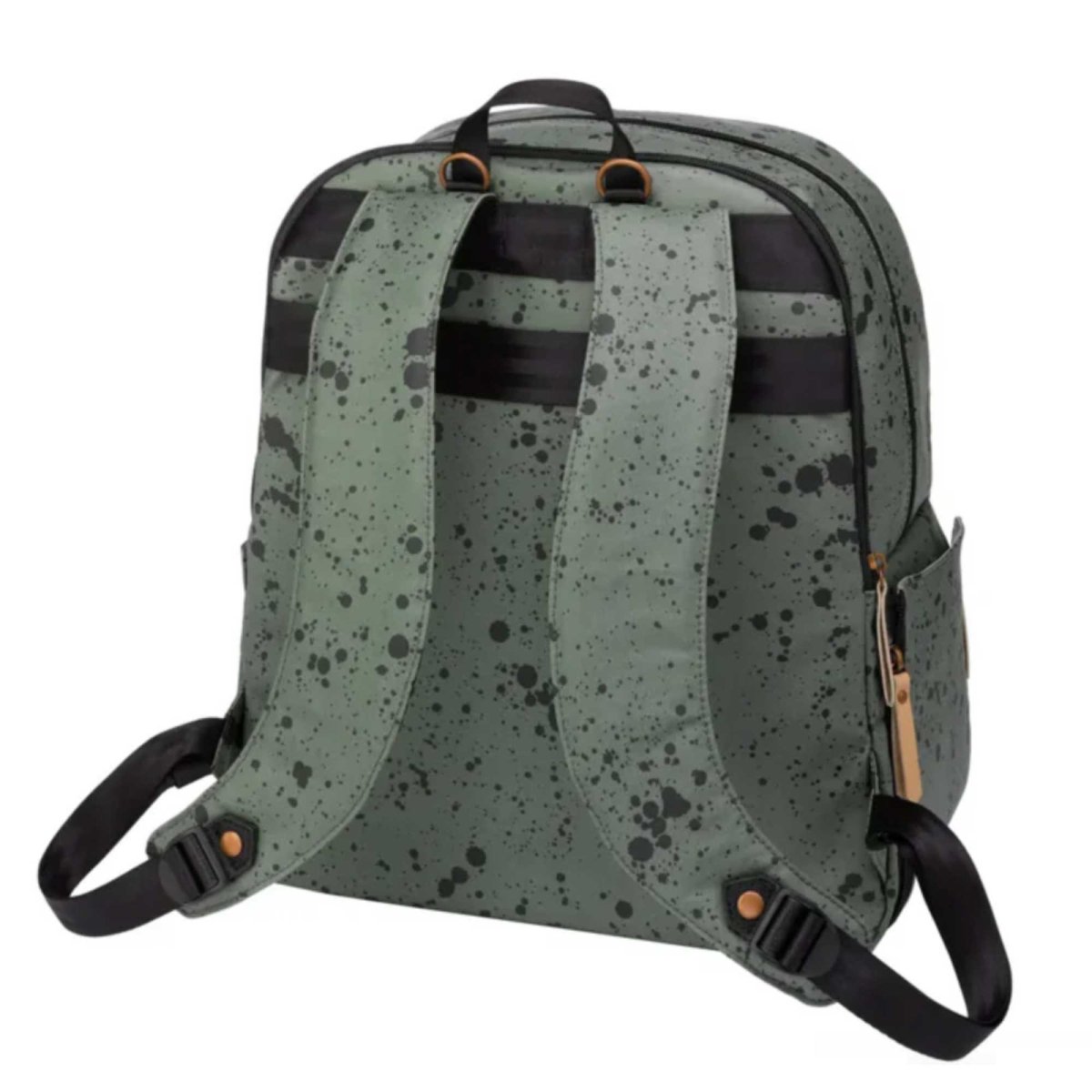 2-in-1 Provisions Backpack - Olive Ink Blot