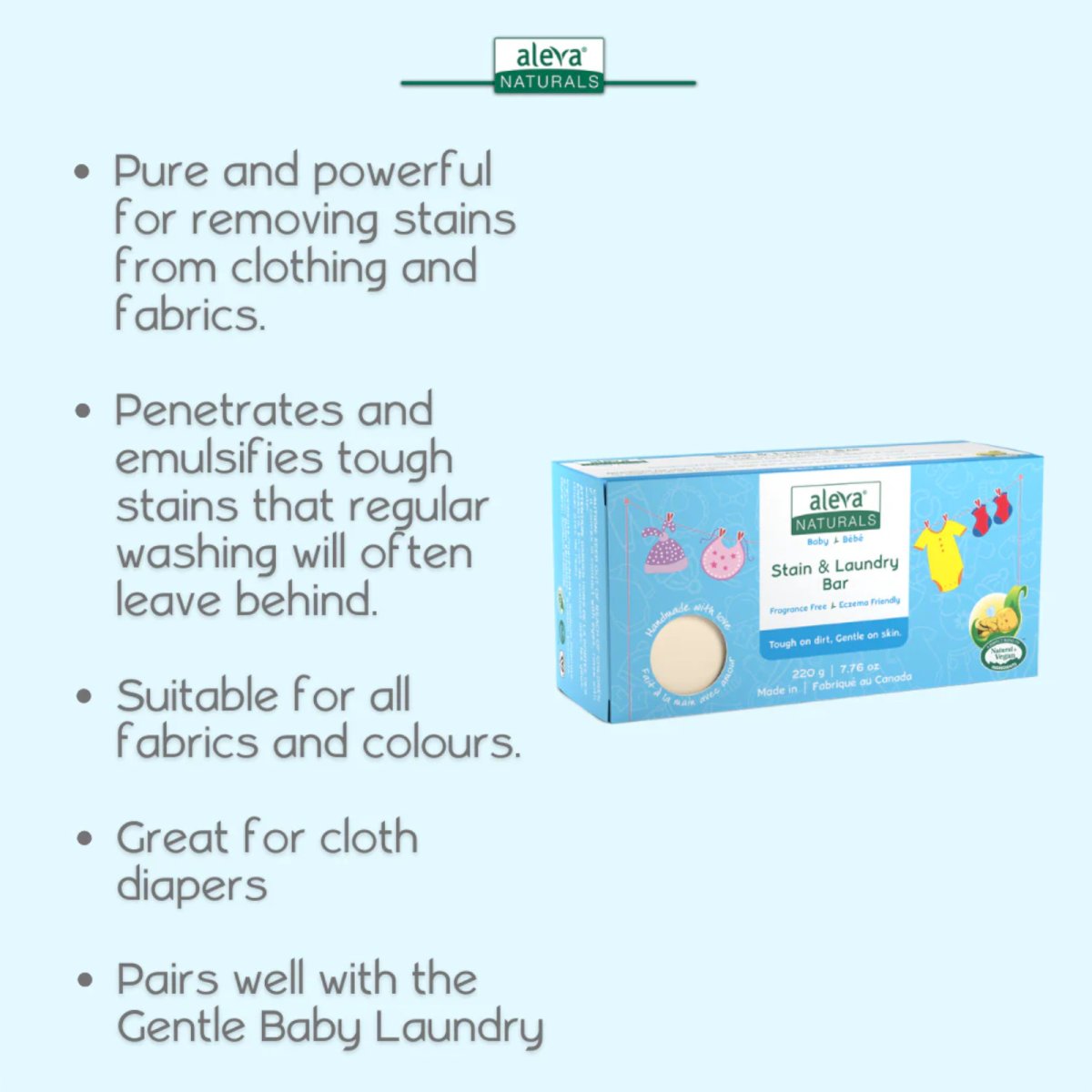 Stain & Laundry Bar 220g