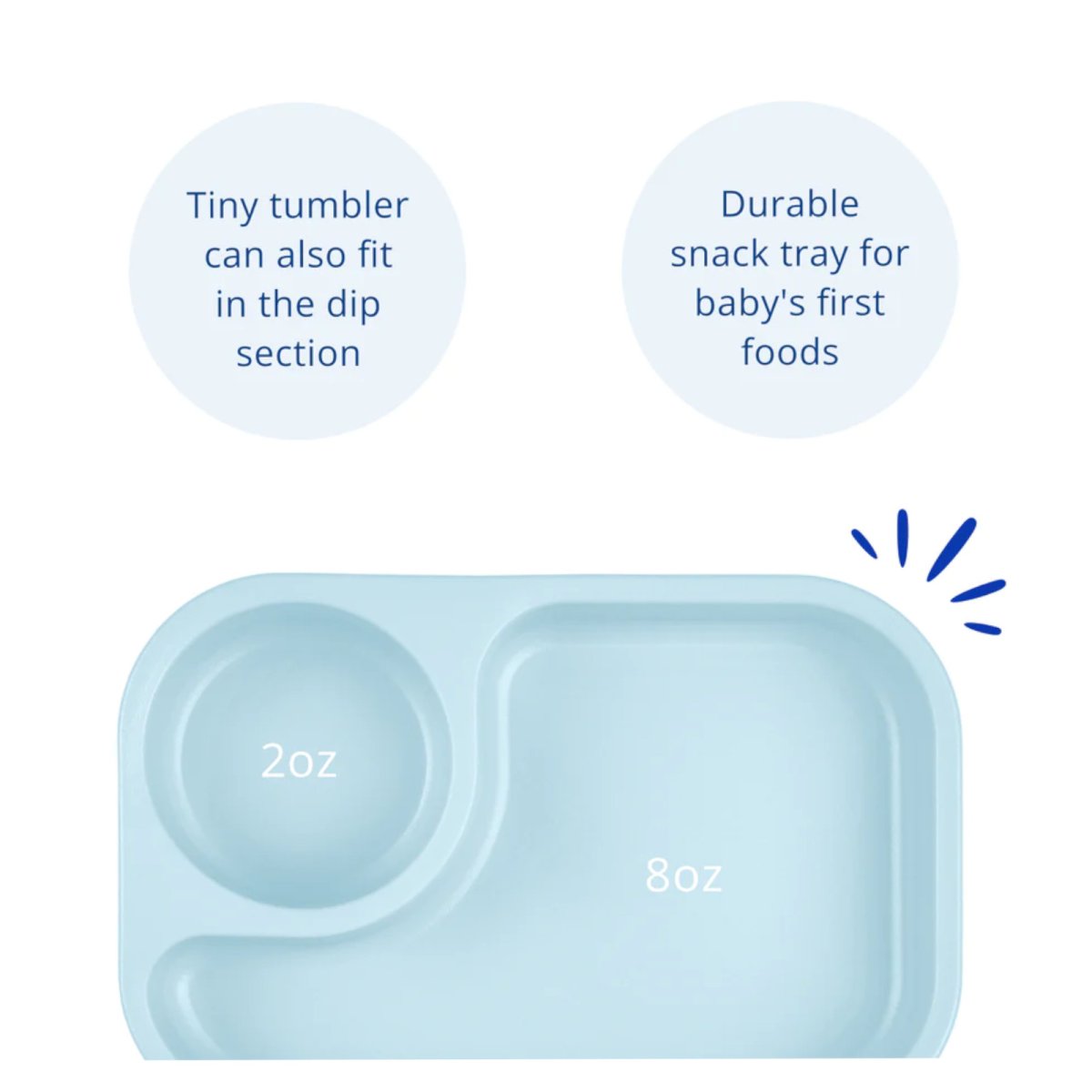 Tiny Tray - Ice Blue