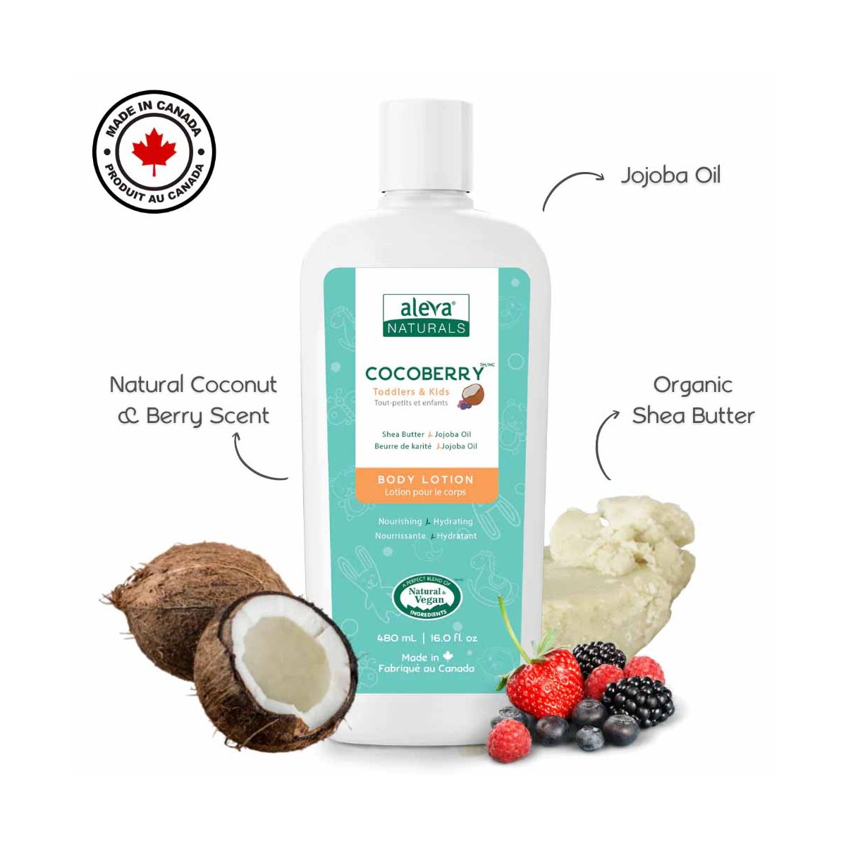 Cocoberry Toddler & Kids Body Lotion