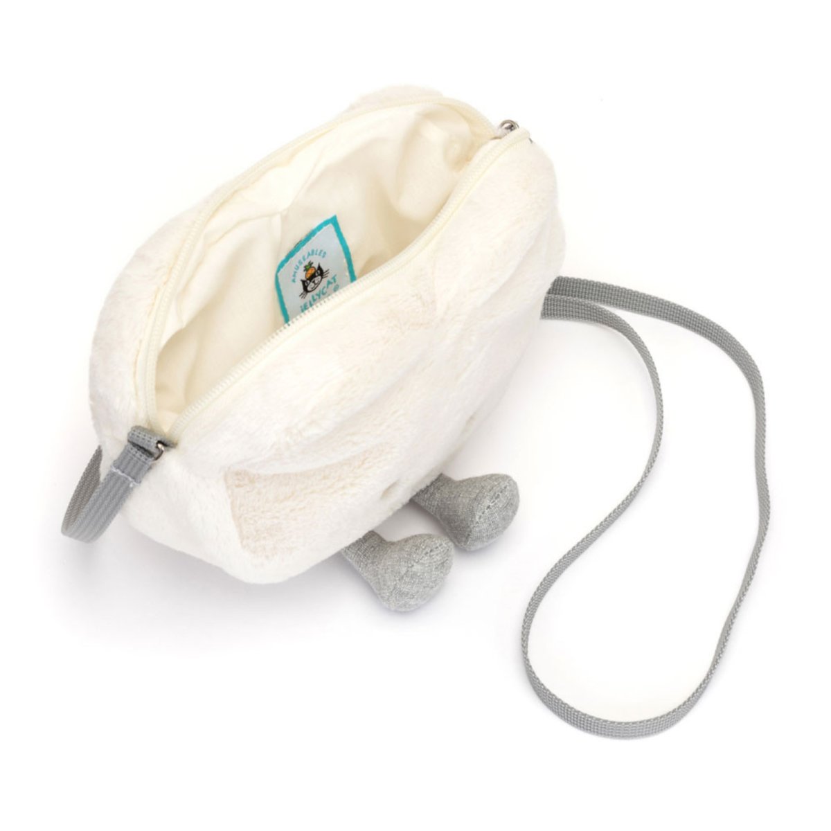 Amuseable Cream Heart Bag