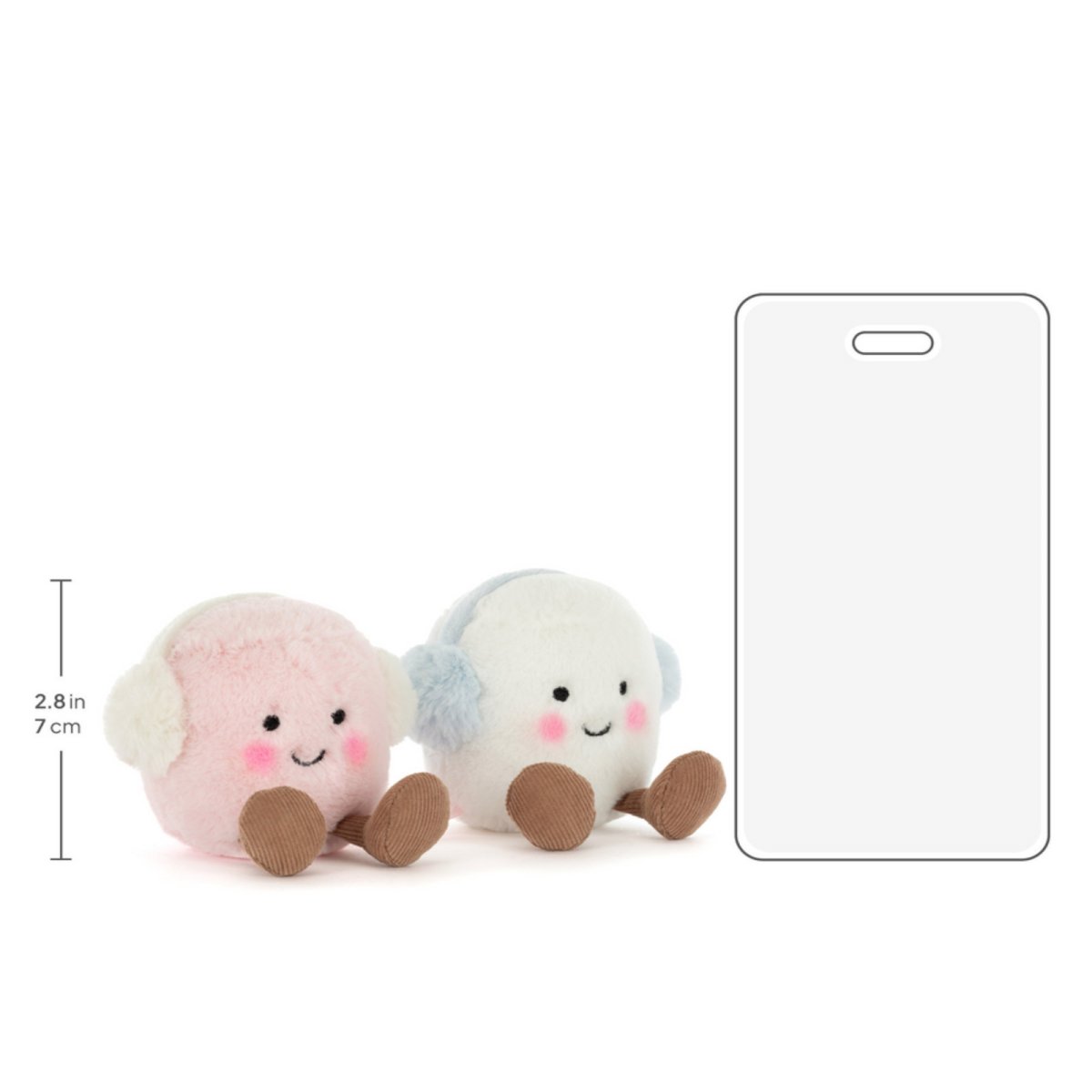 Amuseable Toastie Pink and White Marshmallows