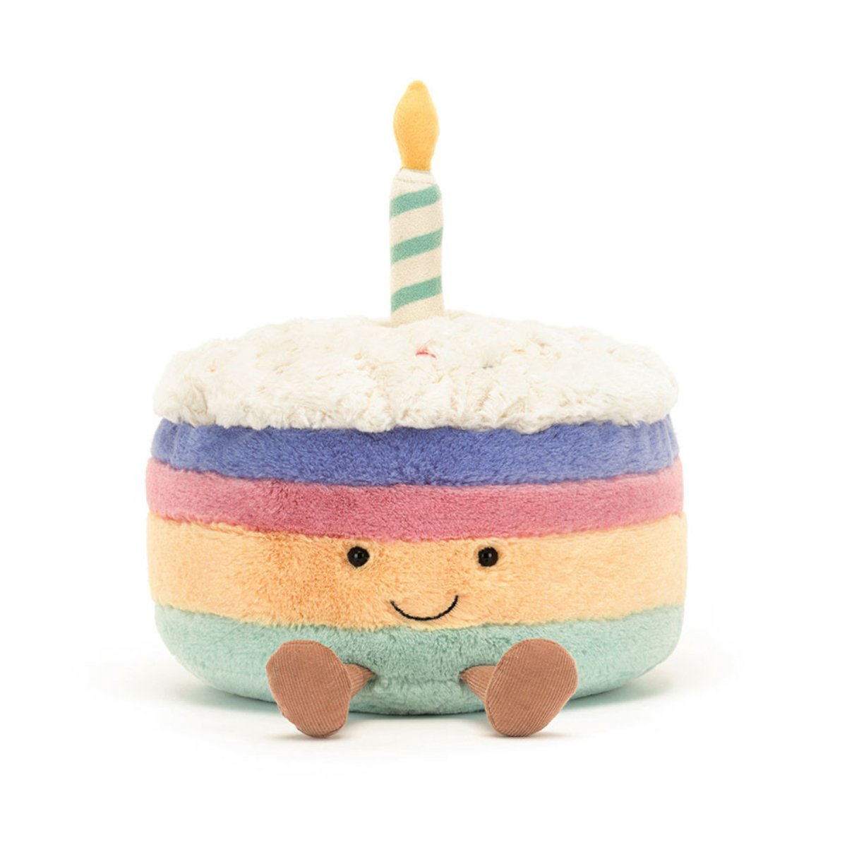 Amuseable Rainbow Birthday Cake