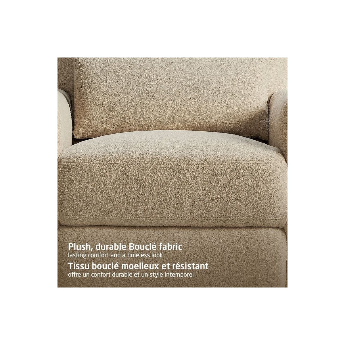 Ansel Tapered Power Recliner - S Linen
