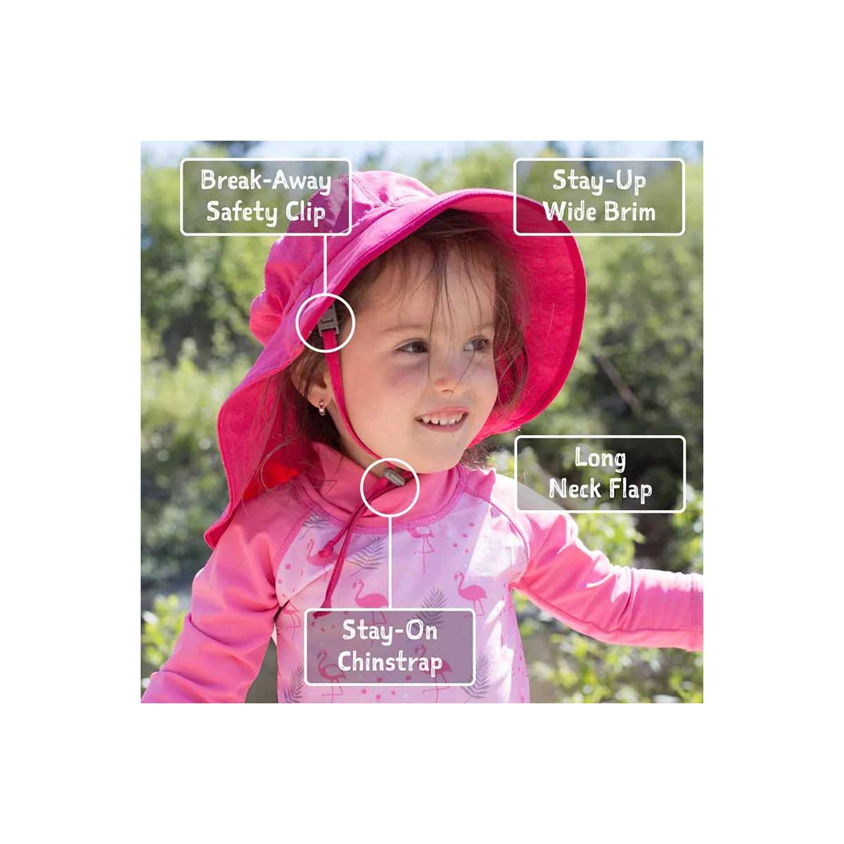 AquaDry Adventure Hat - Dinoland 0 - 6 months
