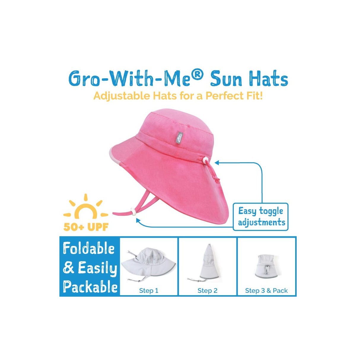 AquaDry Adventure Hat - Shark with Navy Trim