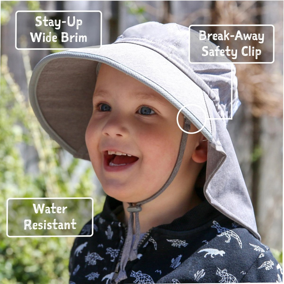 AquaDry Adventure Hat - Manta Ray