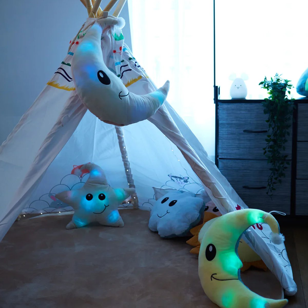 Kokoons Plush with LED & Sound - Petrol Star