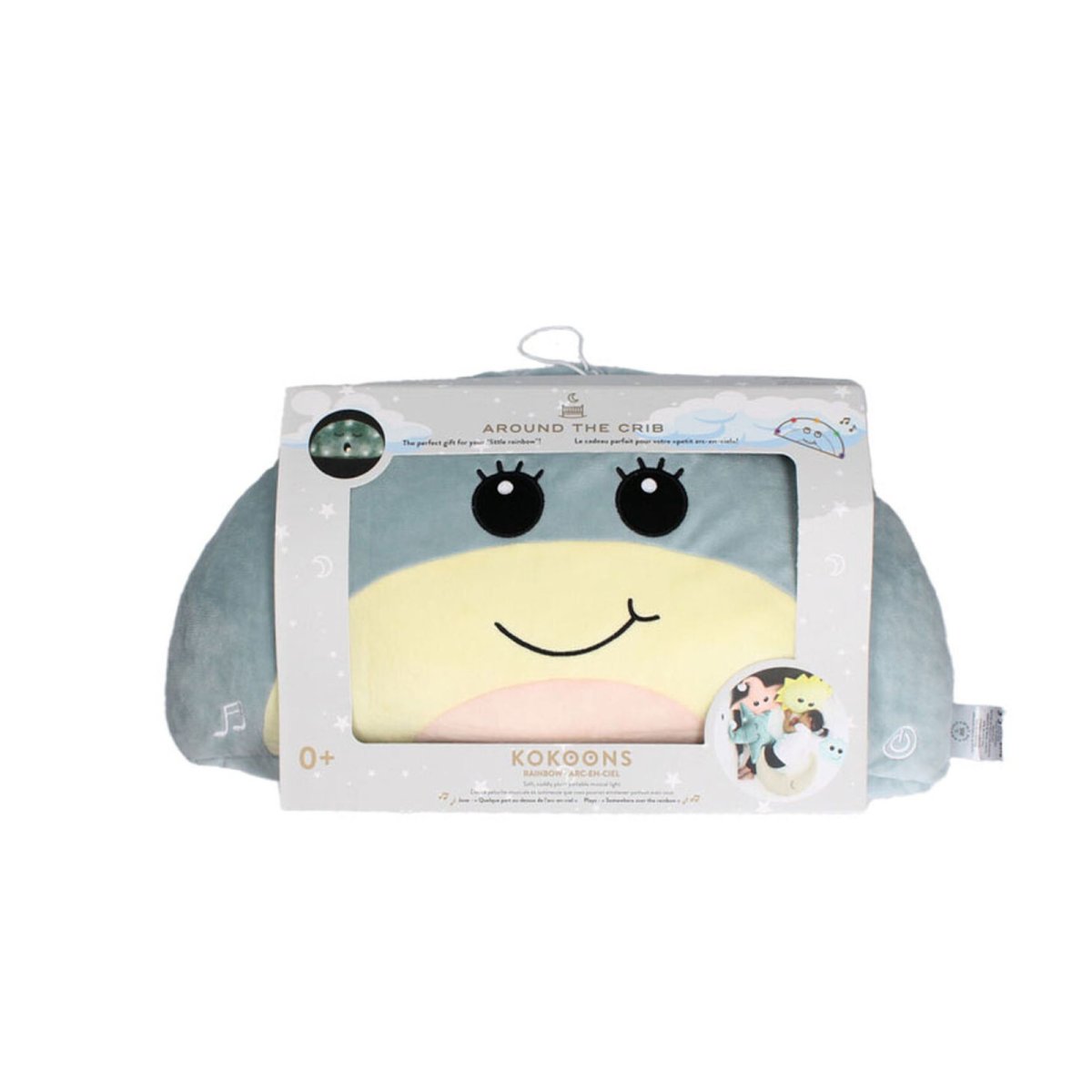 Kokoons Plush with LED & Sound - Rainbow