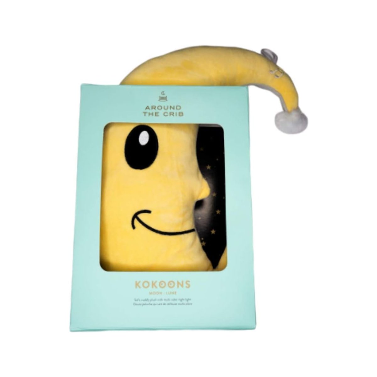 Kokoons Plush with LED & Sound - Yellow Moon