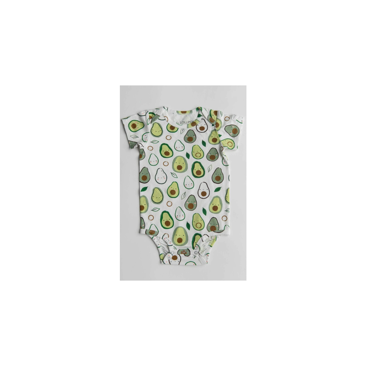 Short Sleeve Bodysuit - Avocado