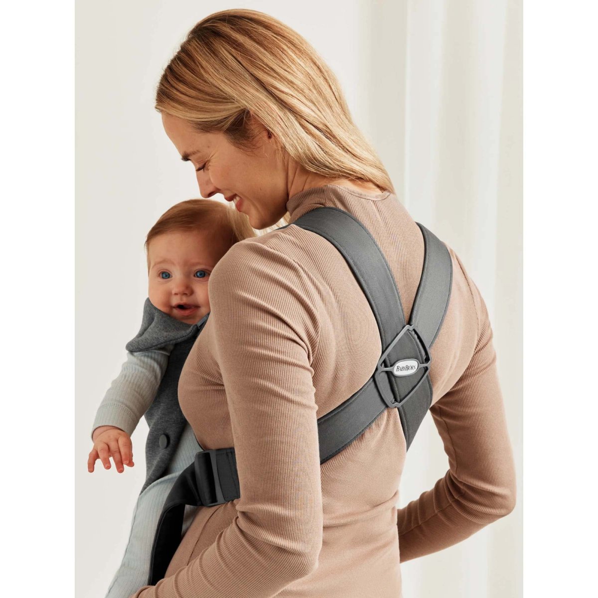 Baby Carrier Mini - 3D Jersey, Dark Grey