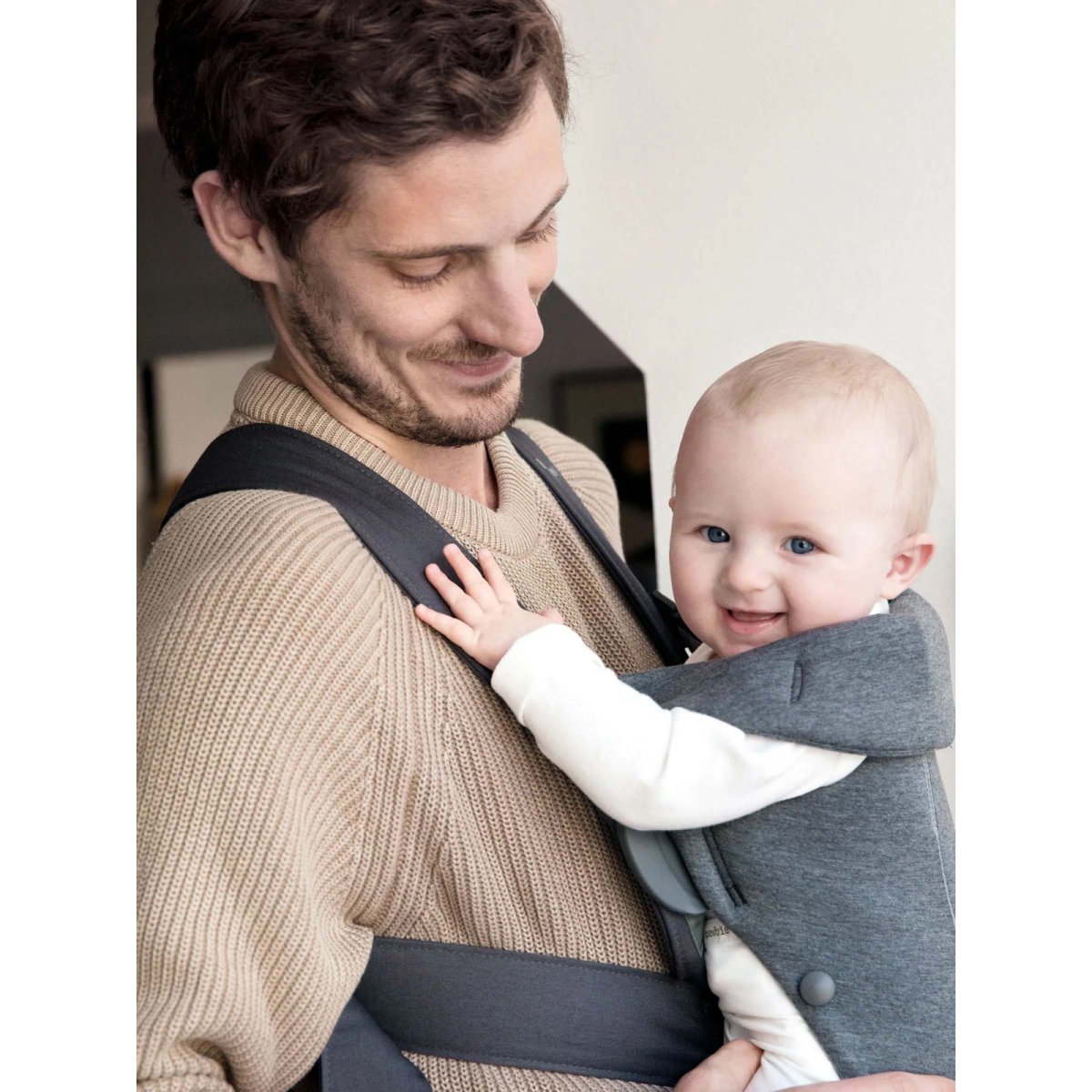 Baby Carrier Mini - 3D Jersey, Dark Grey