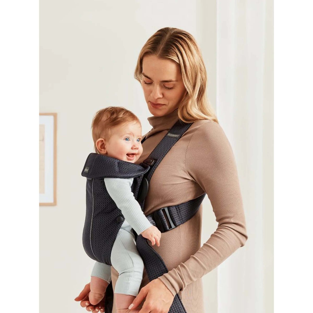 Baby Carrier Mini - 3D Mesh, Anthracite