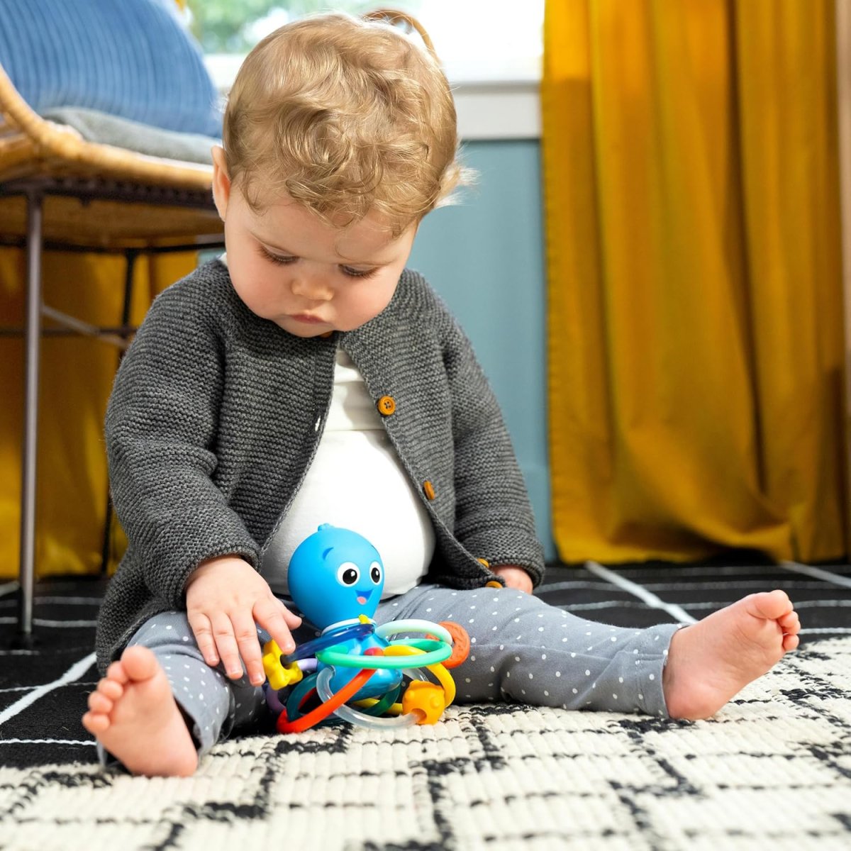 Opus's Shake & Soothe Teether Toy & Rattle