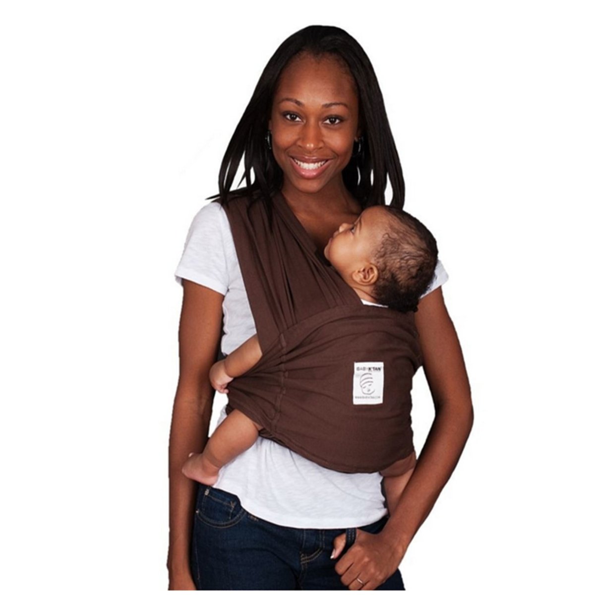 Baby Carrier Solid Cotton Warm Cocoa